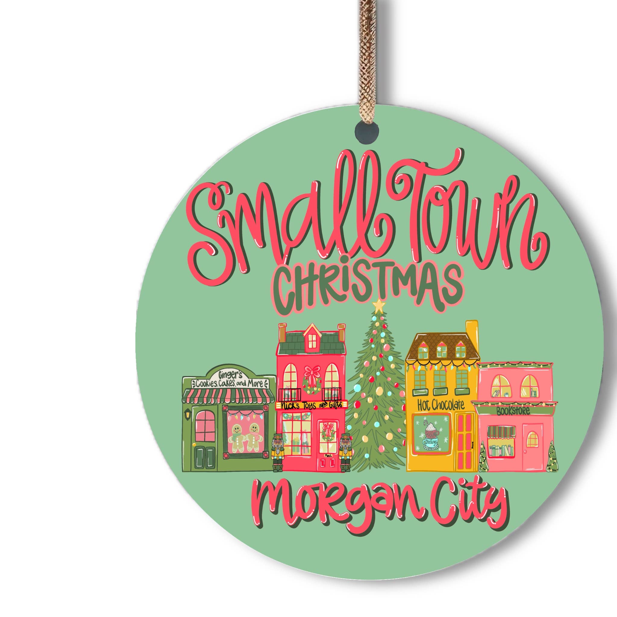 on the Bayou - Wholesale Ornament - Small town Christmas ornaments 4