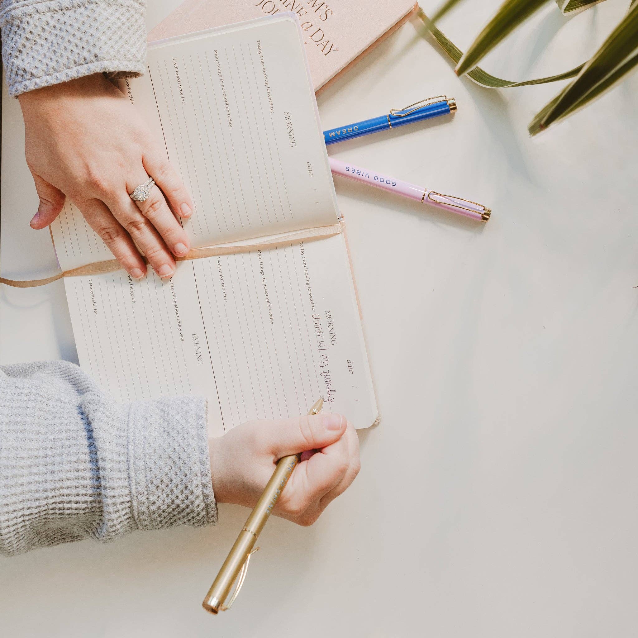 Sweet Water Decor - Wholesale Pen - Good Vibes Metal Pen Set - Home Decor & Gifts5