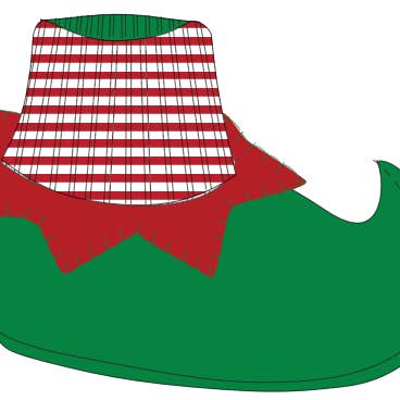 Christmas Spirit - Green Elf Slipper for wholesale by Sherick Fredermen