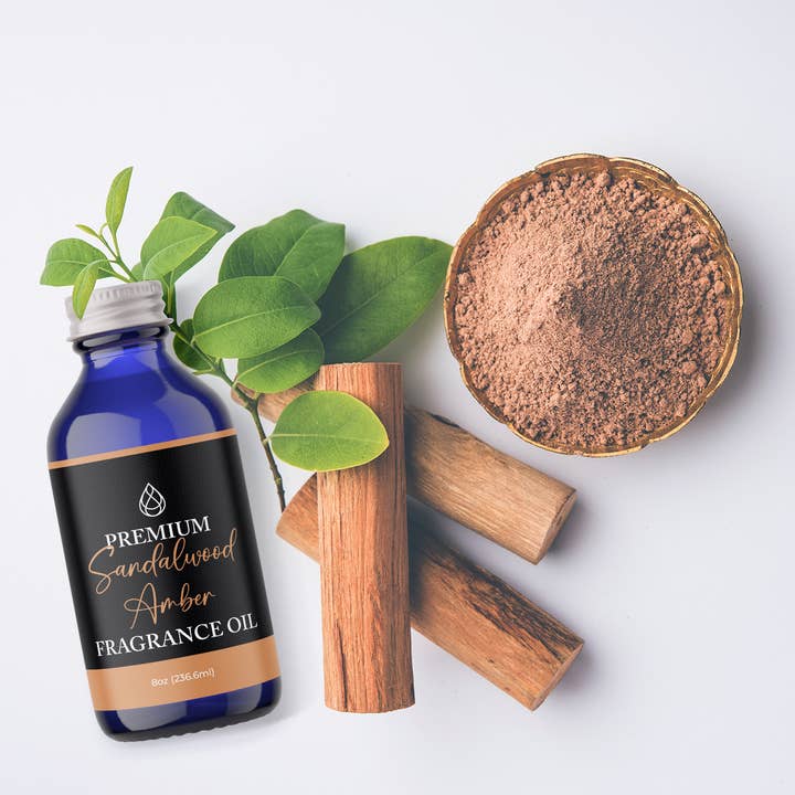 The Midwest Sea Salt Company - Wholesale Fragrance Oil - Sandalwood Amber Fragrance Oil
