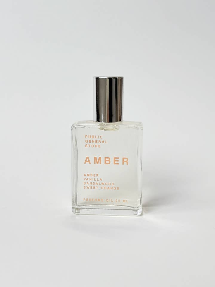 Amber Perfume Oil for wholesale by Public General Store inc