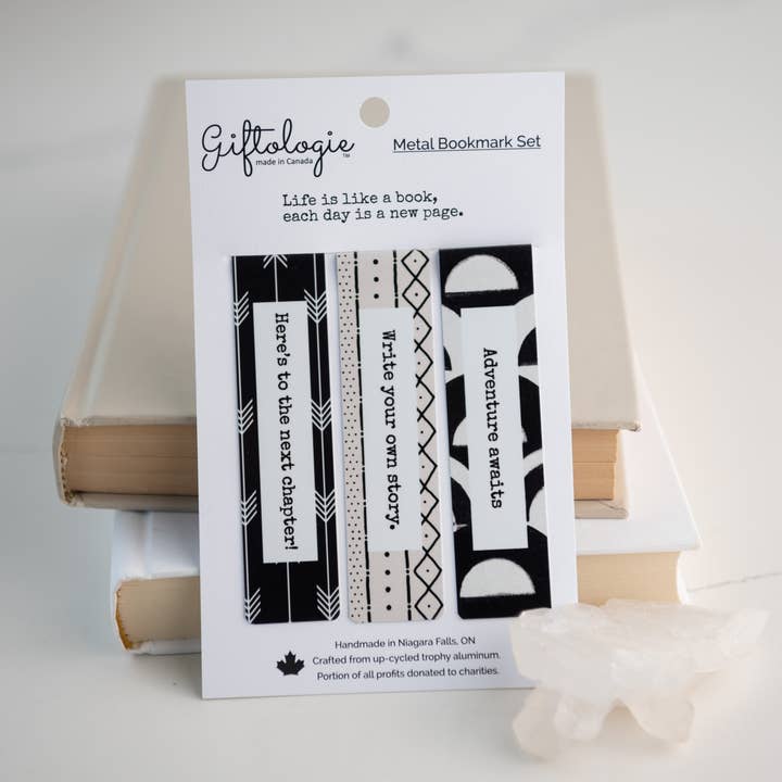 Marque-pages Mudcloth Trio -Bright Future Quotes pour la vente par Giftologie