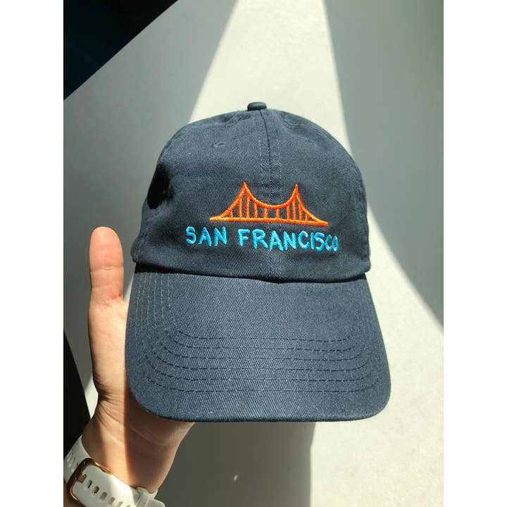 Golden Gate Bridge San Francisco Baseball Cap for wholesale by Bring Aloha