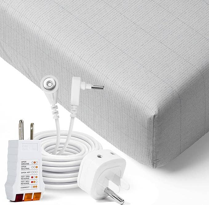 GroundLuxe - Vendita all'ingrosso Lenzuoli con angoli - Foglio di messa a terra organico8