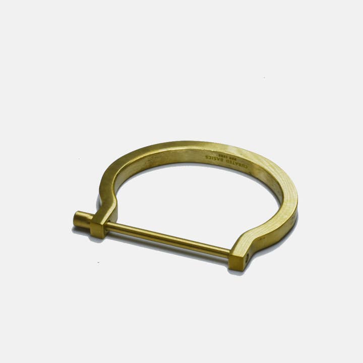Curated Basics - Wholesale Cuff Bracelet - Brass Screw Bracelet
