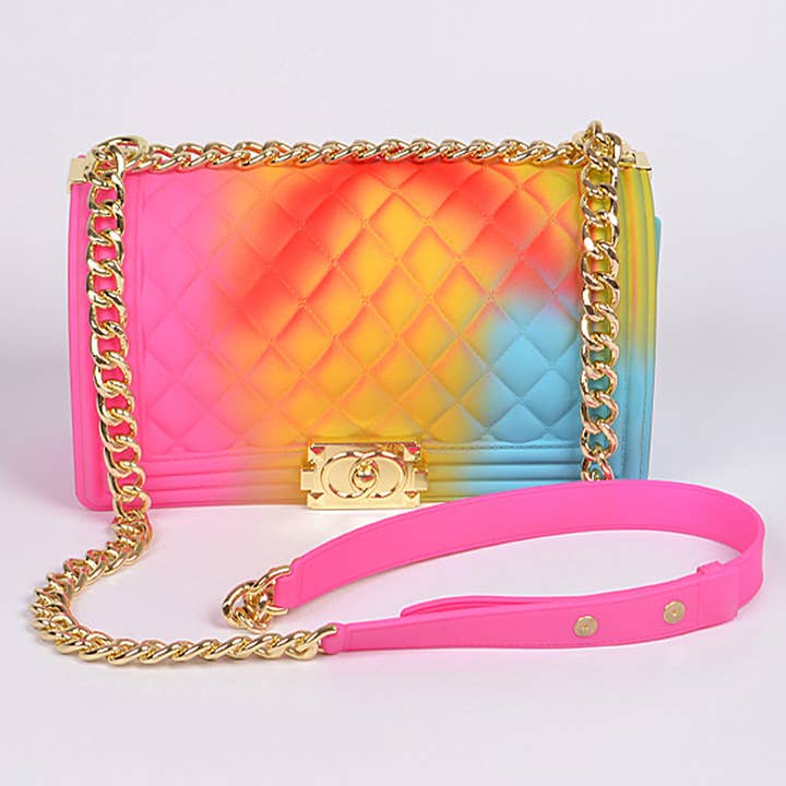 3AM BY H&D ACCESSORIES - Wholesale Crossbody Bag - Women's - Pvc Square Crossbody Clutch