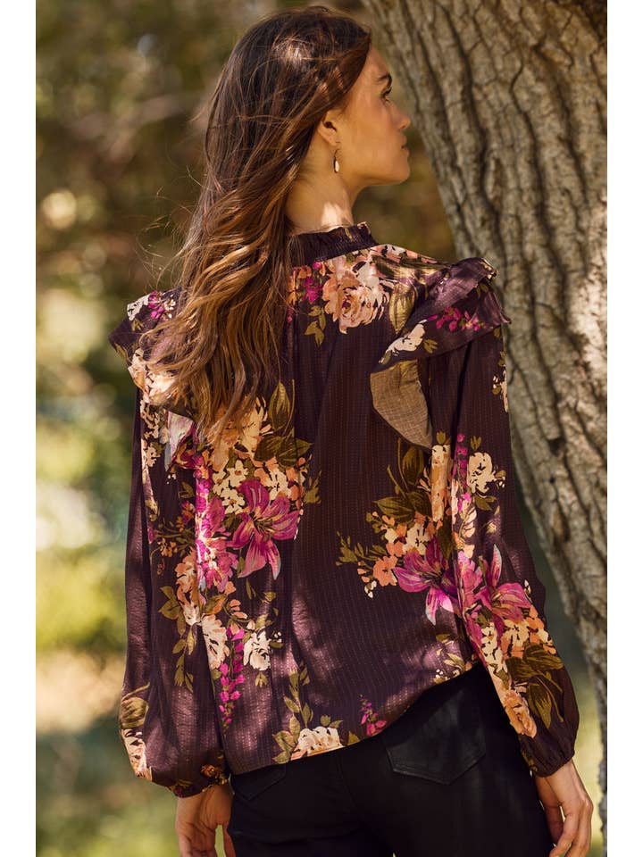 Oddi - Wholesale Blouse - Women's - Floral Printed Blouse4