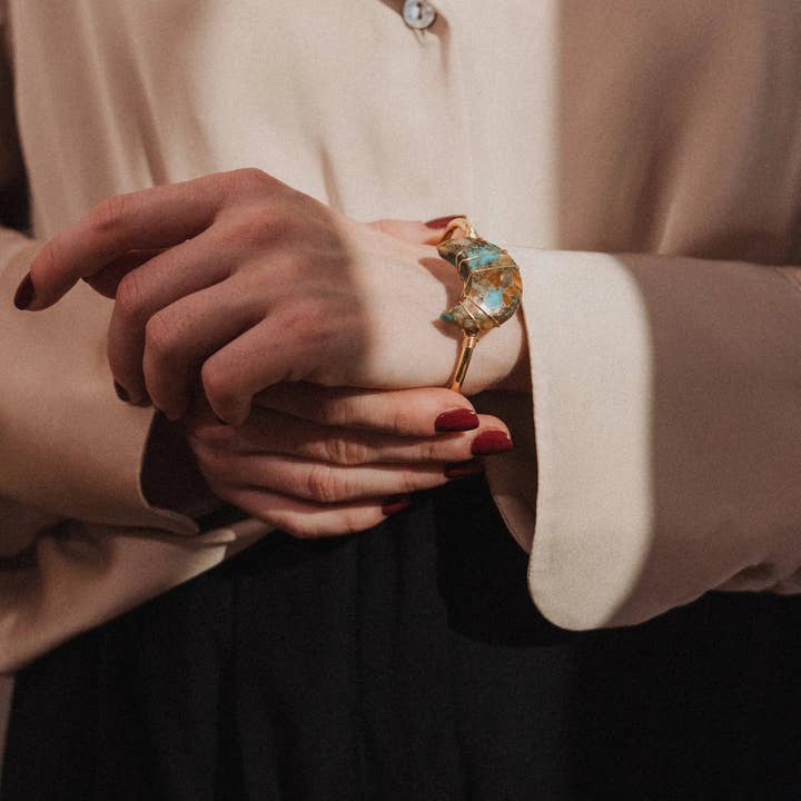 PHOEBE´S - Wholesale Cuff Bracelet - Jasper Bracelet