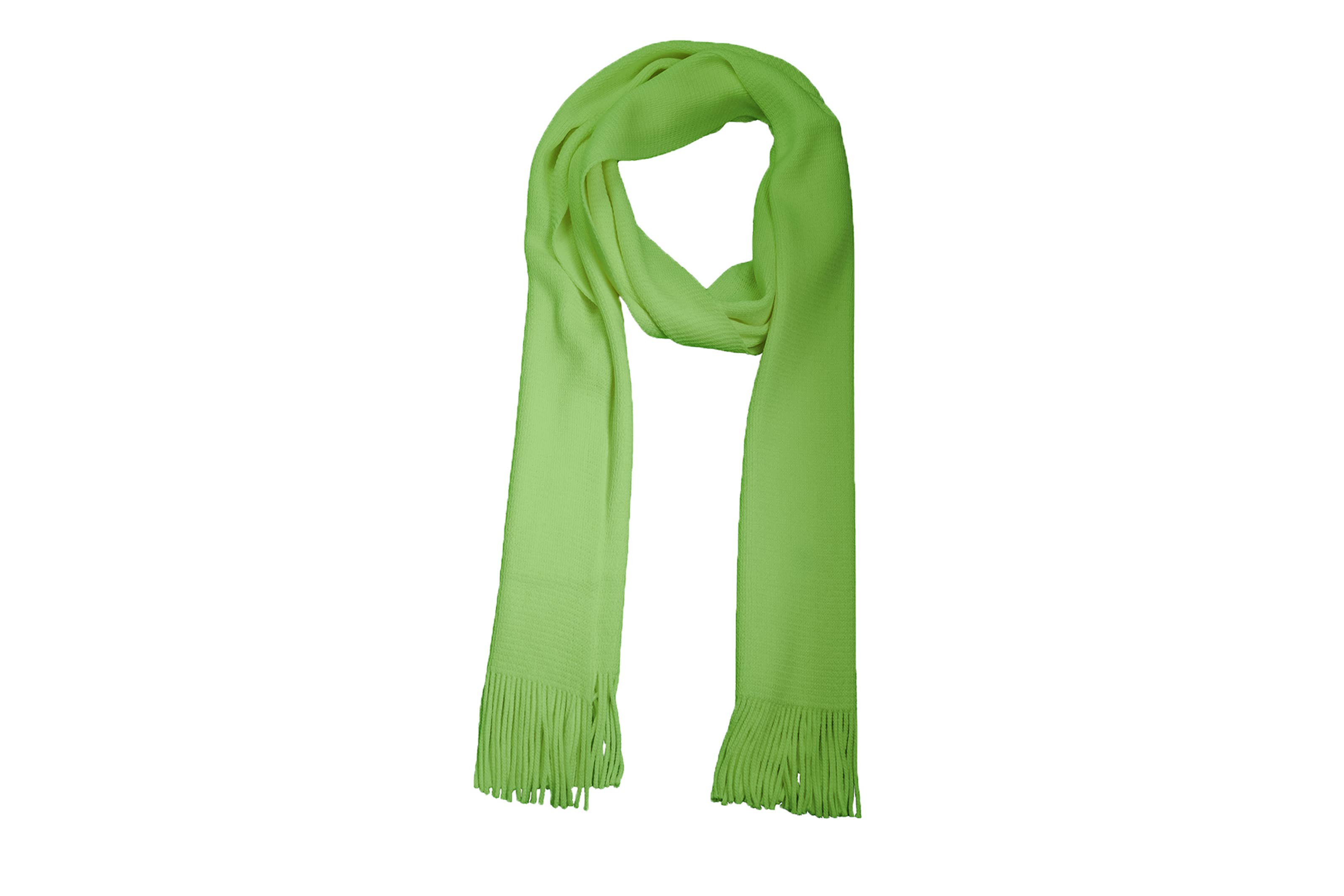VERTICAL L'ACCESSOIRE - Wholesale Scarf - Women's - Green wool and acrylic scarf2