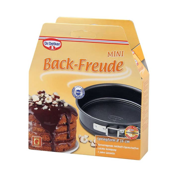 Dr. Oetker - Wholesale Cake tin - Dr.Oetker springform cake pan 16 cm4