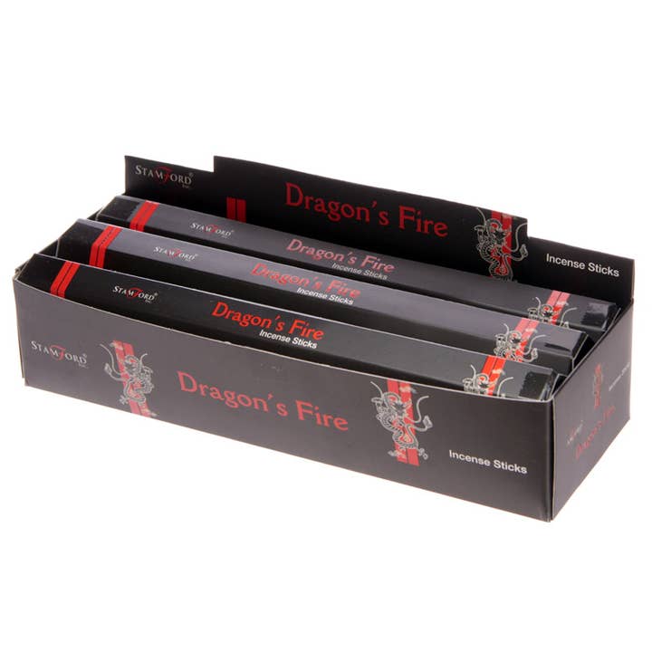 Puckator Ltd - Wholesale Incense - 37128 Stamford Black Incense Sticks - Dragons Fire2