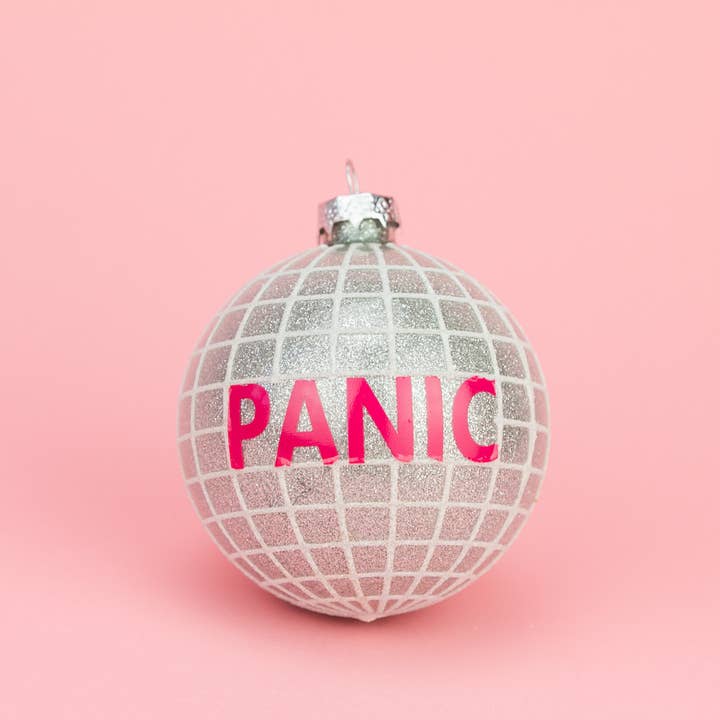 Chez Gagné - Wholesale Ornament - Panic - Disco Ball - Glass Blown Holiday Ornament