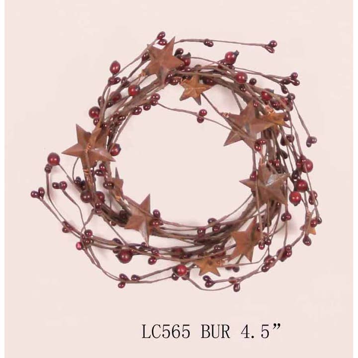 Tellon Investment & Trade - Wholesale Wreath - LC565-BUR-4.5