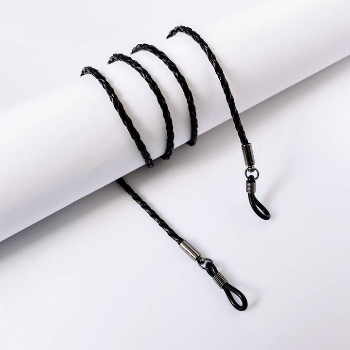 Correias de óculos trançadas - couro vegano por atacado de Wear Walters