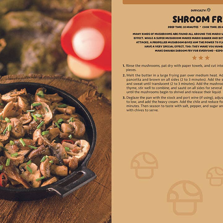 Insight Editions - #1 Pop Culture Publisher - Wholesale Cookbooks & Food - The Unofficial Super Mario Cookbook1