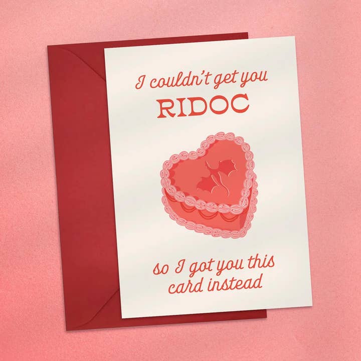 Non sono riuscito a procurarti Ridoc per il tuo biglietto di compleanno. per la vendita all'ingrosso da parte di Good Girls Book Club