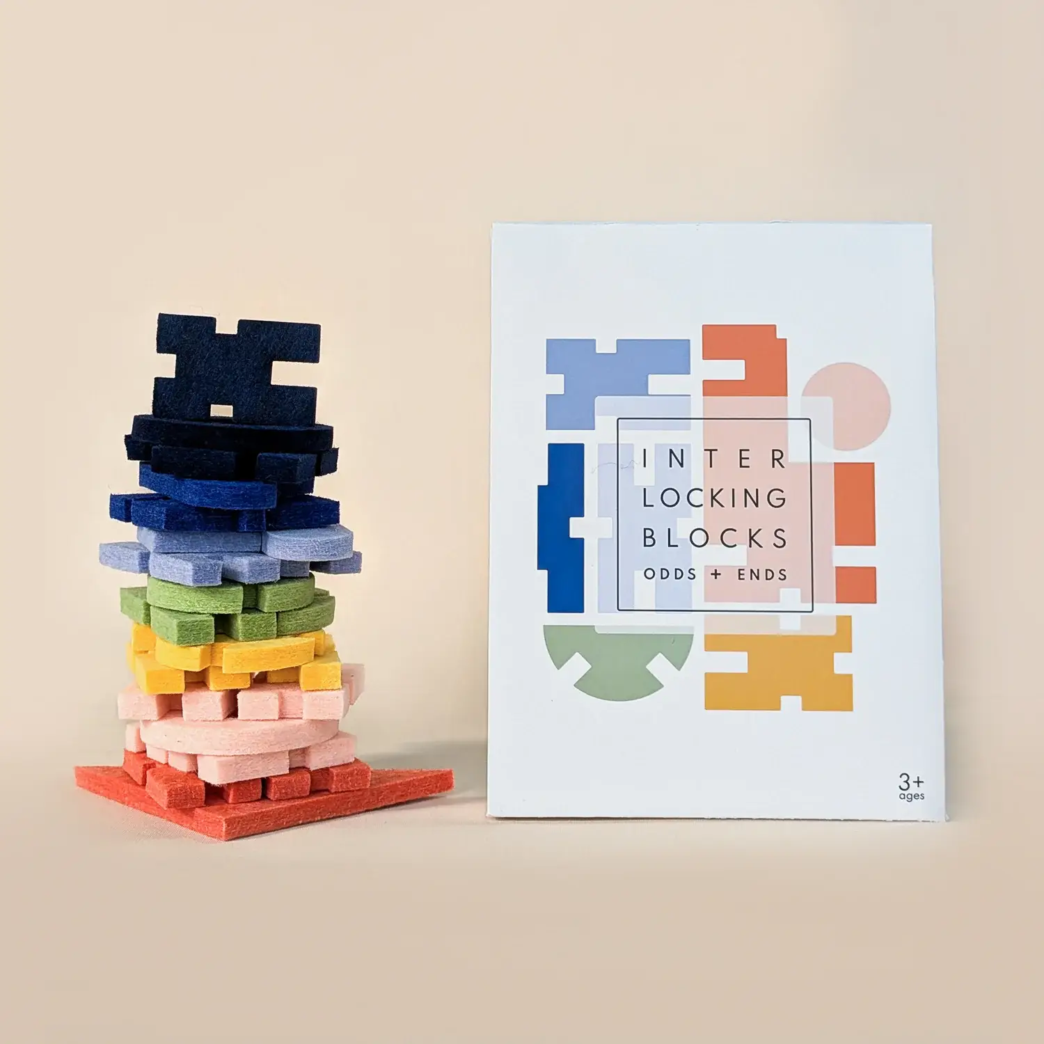 Lowercase Toys - Wholesale Blocks - Kids Baby - Interlocking Blocks - Odds + Ends Set1