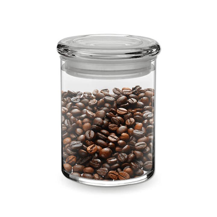 Airtight Glass Jar Container Storage Container 6oz for wholesale by Just Funky