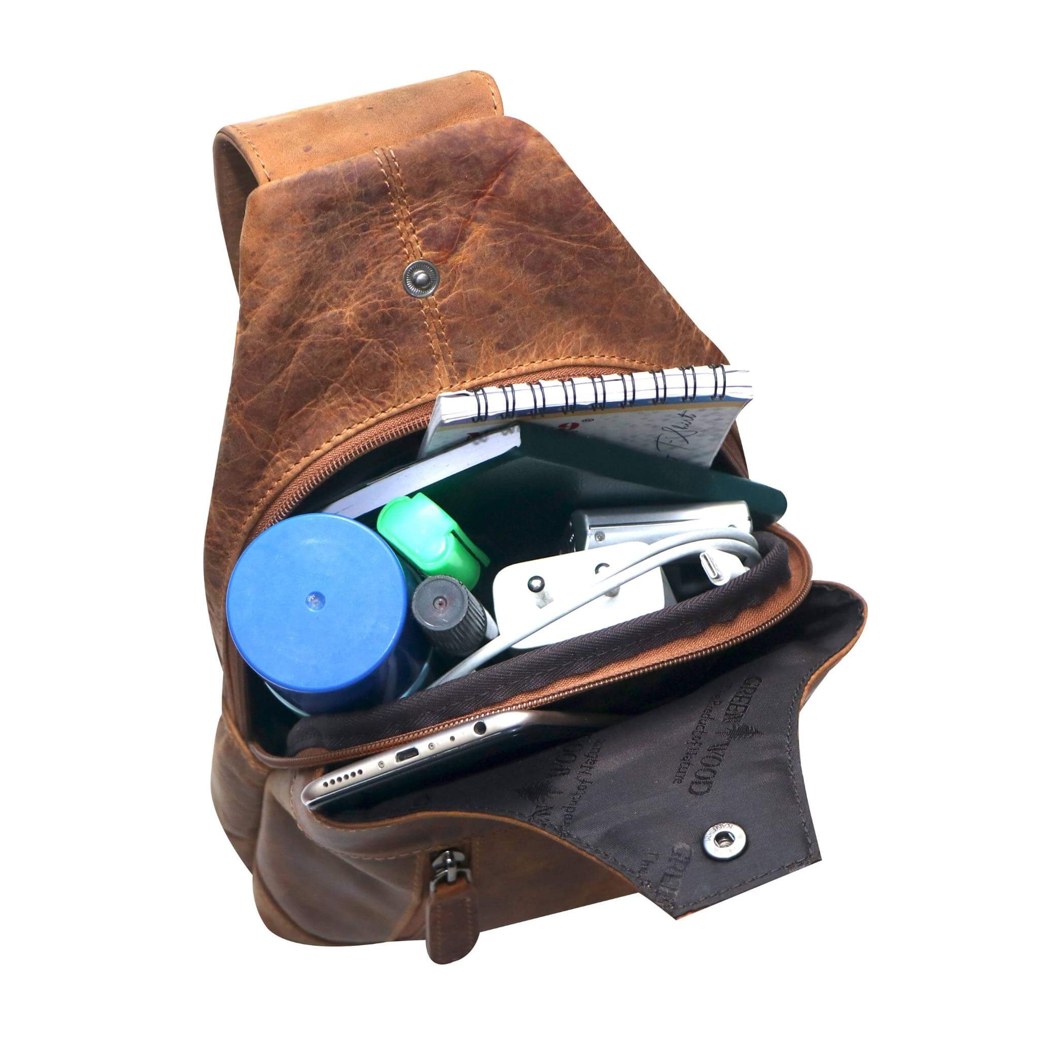 Greenwood - Wholesale Crossbody Bag - Unisex - Tom chest bag men's leather sling bag women shoulder bag16