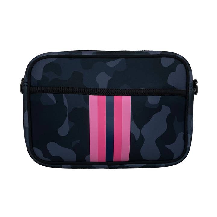 Neopren Kameraväska Midnatt Camo med ränder för wholesale av Cthru Purses