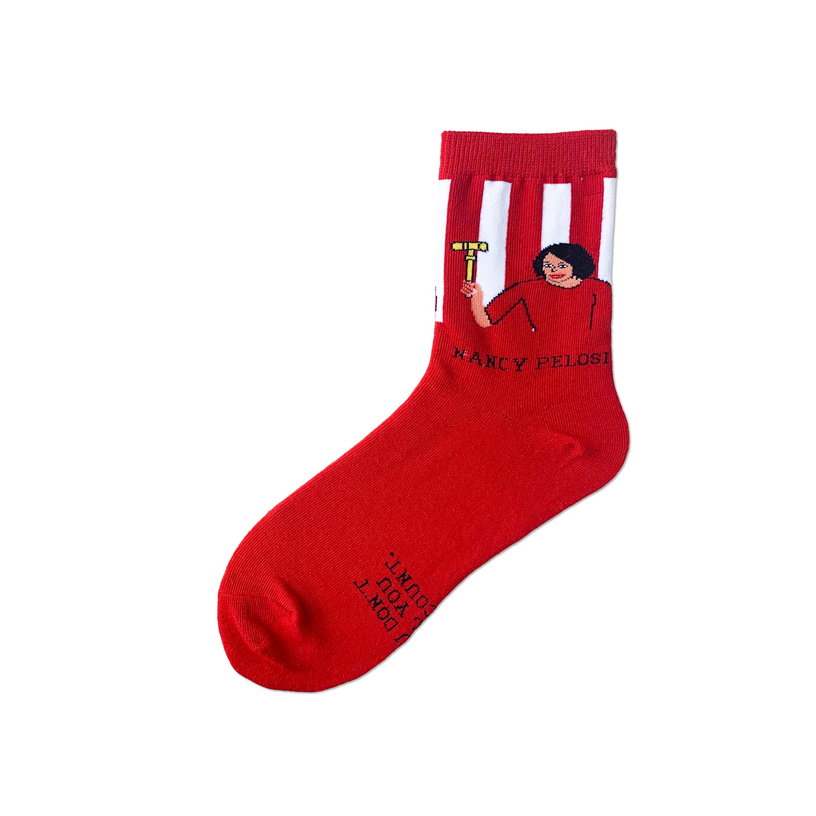 Maggie Stern Stitches - Wholesale Socks - Women's - Nancy Pelosi Ankle Socks Medium5