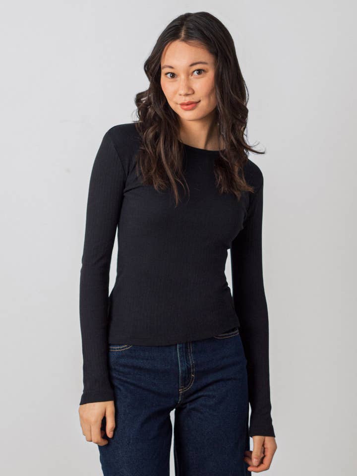 Honest Basics - Wholesale Knit Top - Women's - Long Rib11