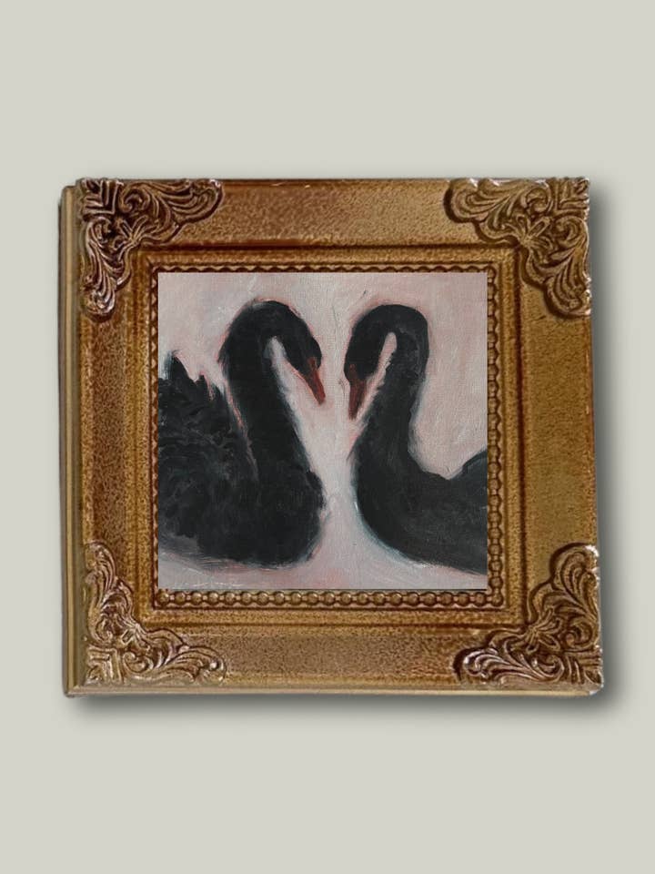 "Verda's Swans" Mini for wholesale by Katie Jo Art