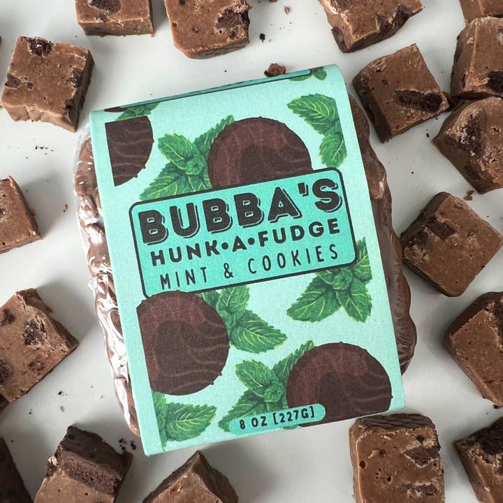 Bubba's Fudge – wholesale Fudge – BUBBA'S MINT & COOKIES FUDGE0