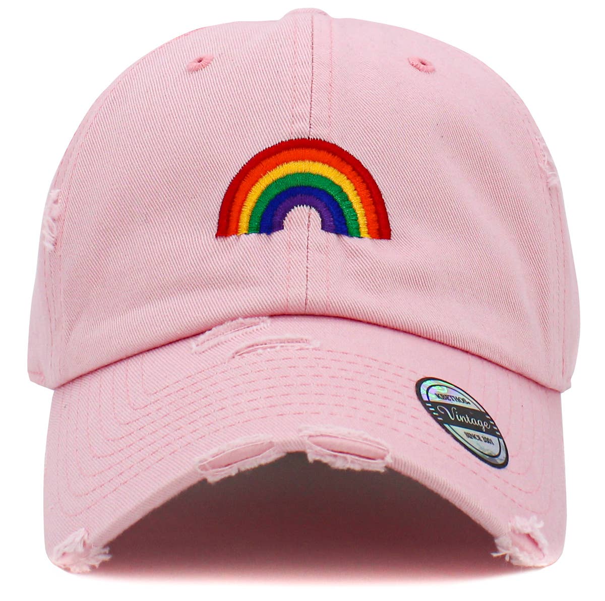 KBETHOS - Wholesale Baseball Cap - Unisex - Pride Rainbow Vintage Dad Hat9
