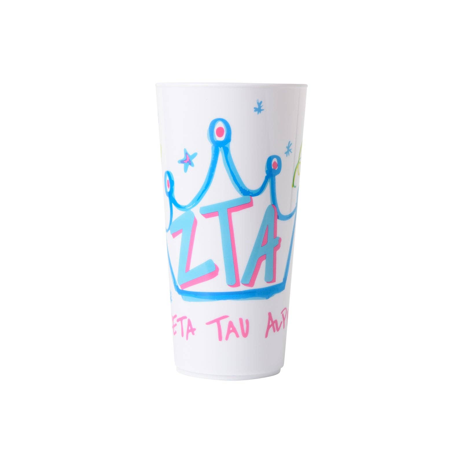 Over The Moon Greek - Wholesale Drinking Glass/Cup - Sorority Marker Cup18