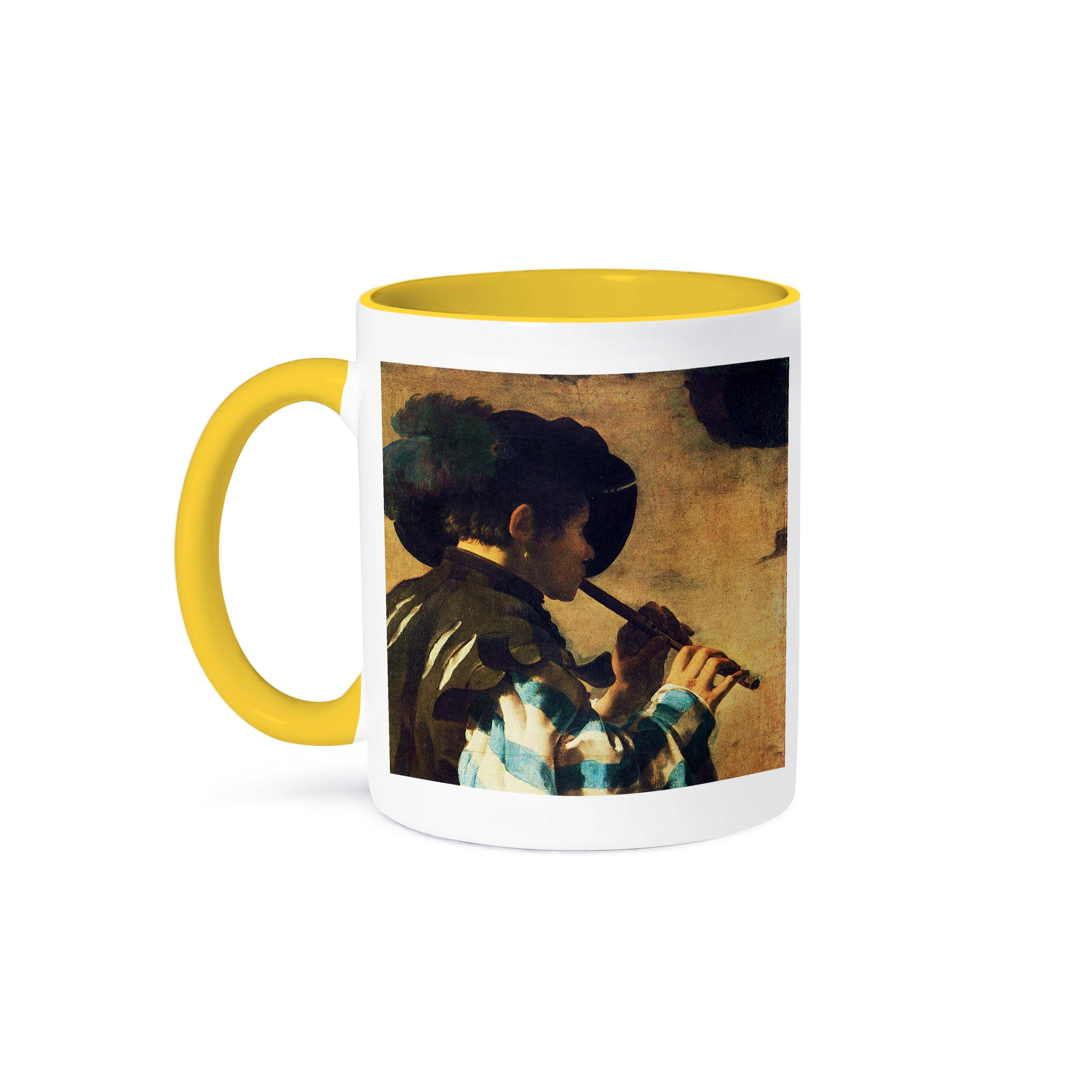 3dRose - Vendita all'ingrosso Tazza - 3dRose, Il Suonatore di Flauto, 1621 di Hendrick Terbrugghen, Tazza0