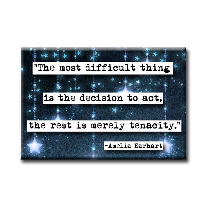 Amelia Earhart Magnet for wholesale by ChicalooKate