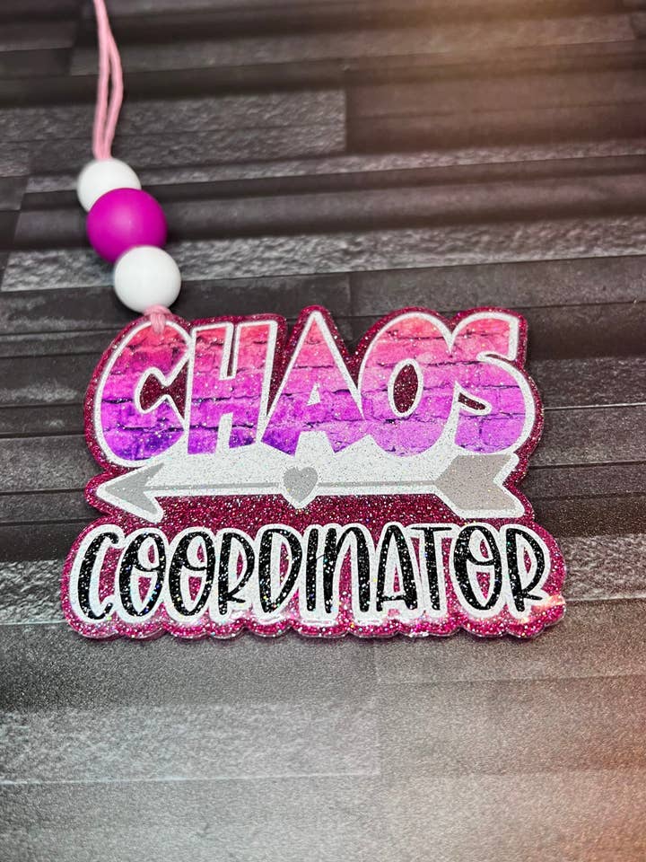 Chaos Coordinator Ornament, Funny Teacher Christmas Ornaments, Gift for School Staff, Gift under 20 for Boss, Present for Co Worker for wholesale by Chasin’ Self Care