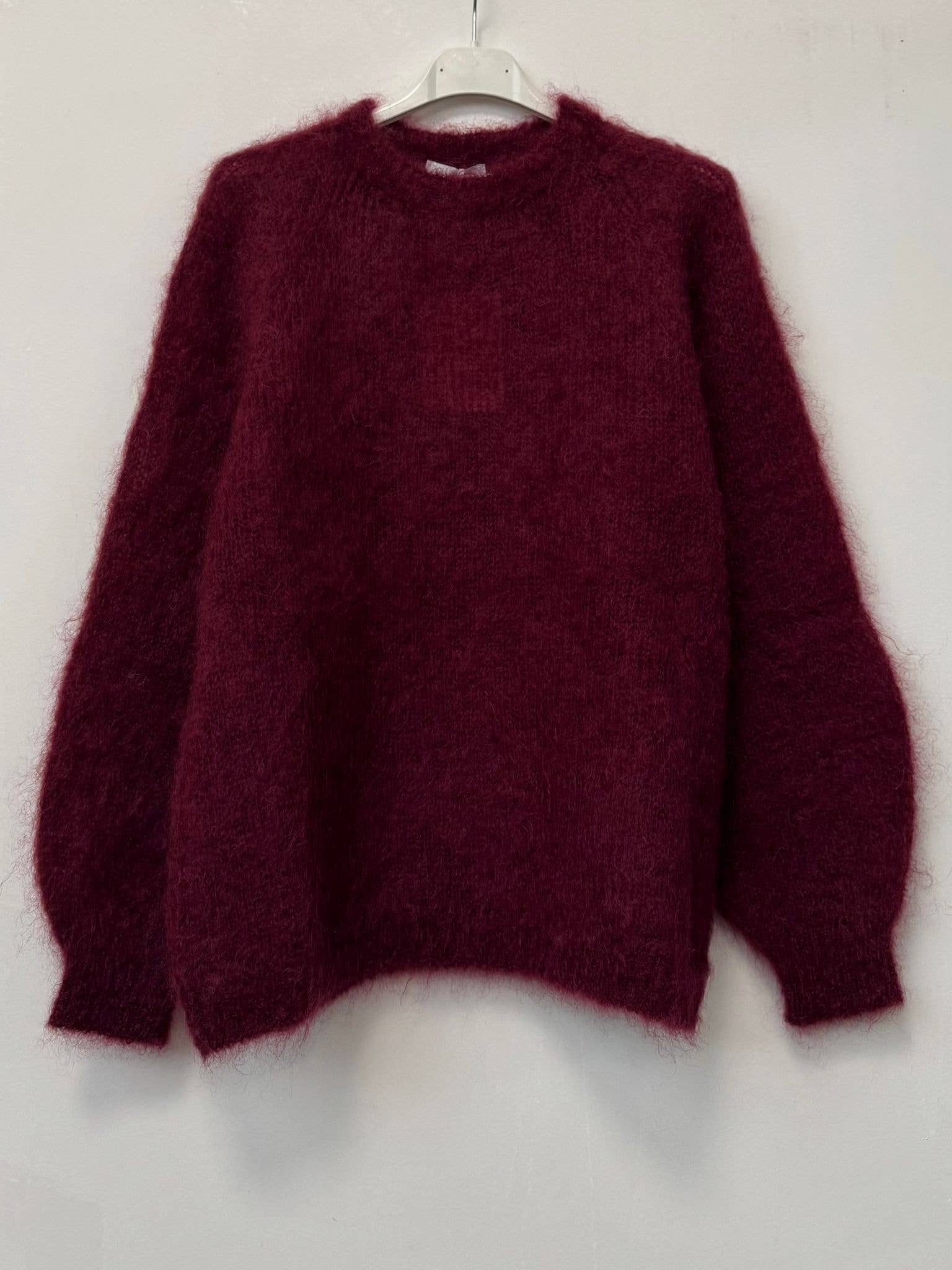 NOELINE – wholesale Knitted jumper – Women′s – 80% kid mohair sweater 30128