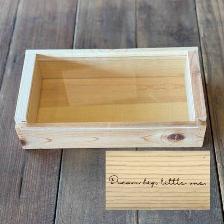 La Scatola di Legno Urbanite "SOGNA IN GRANDE PICCOLO" per la vendita all'ingrosso da parte di Mill 54