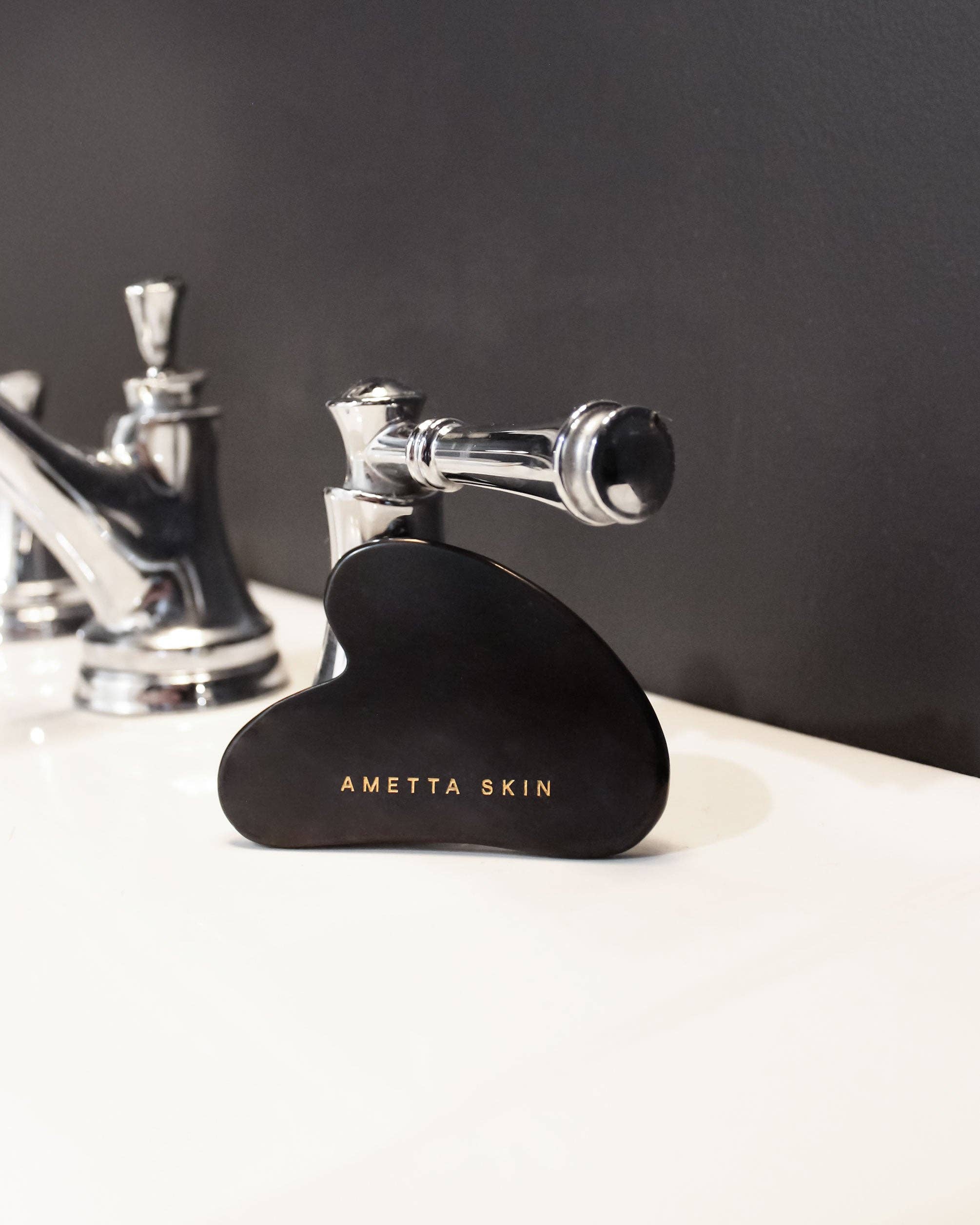 AMETTA SKIN CARE - Wholesale Gua Sha Tool - Black Jade Gua Sha4