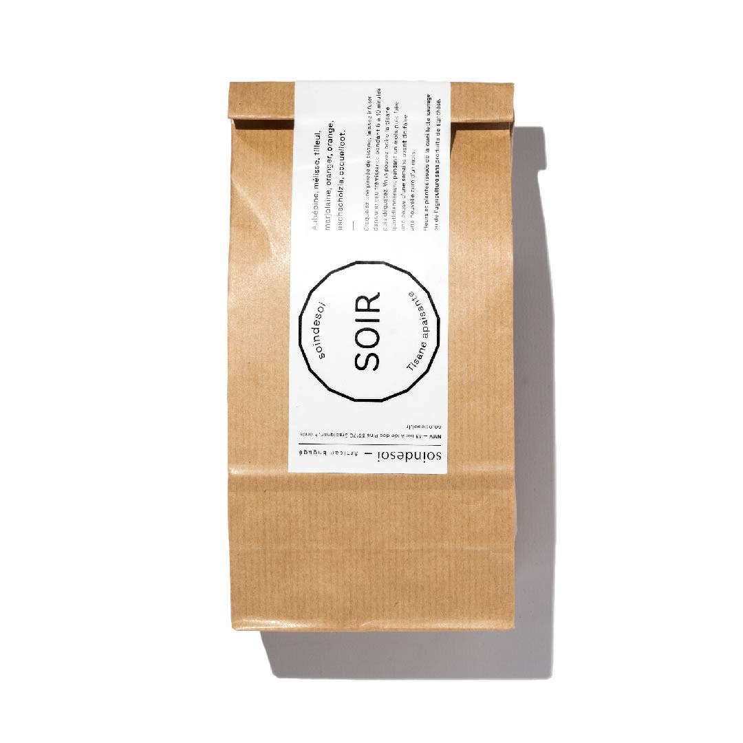 Soin de Soi - Wholesale Health/Detox Tea - EVENING - Soothing herbal tea