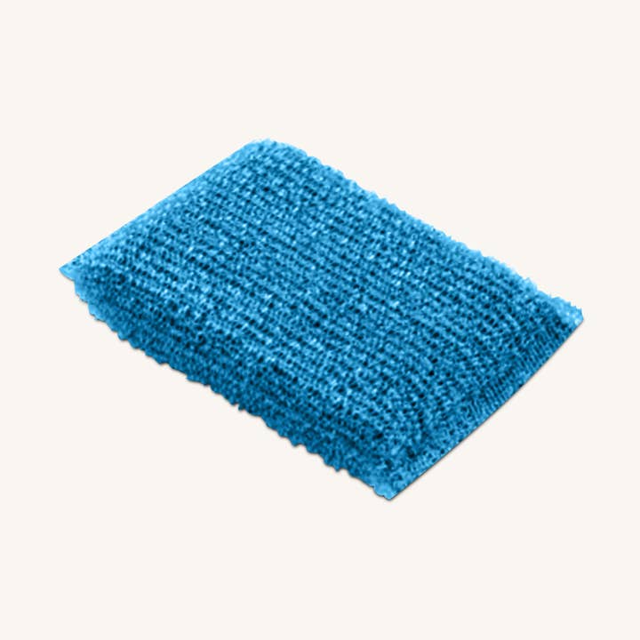 Shabbos Scouring Pad - Blue/Dairy for wholesale by Ner Mitzvah