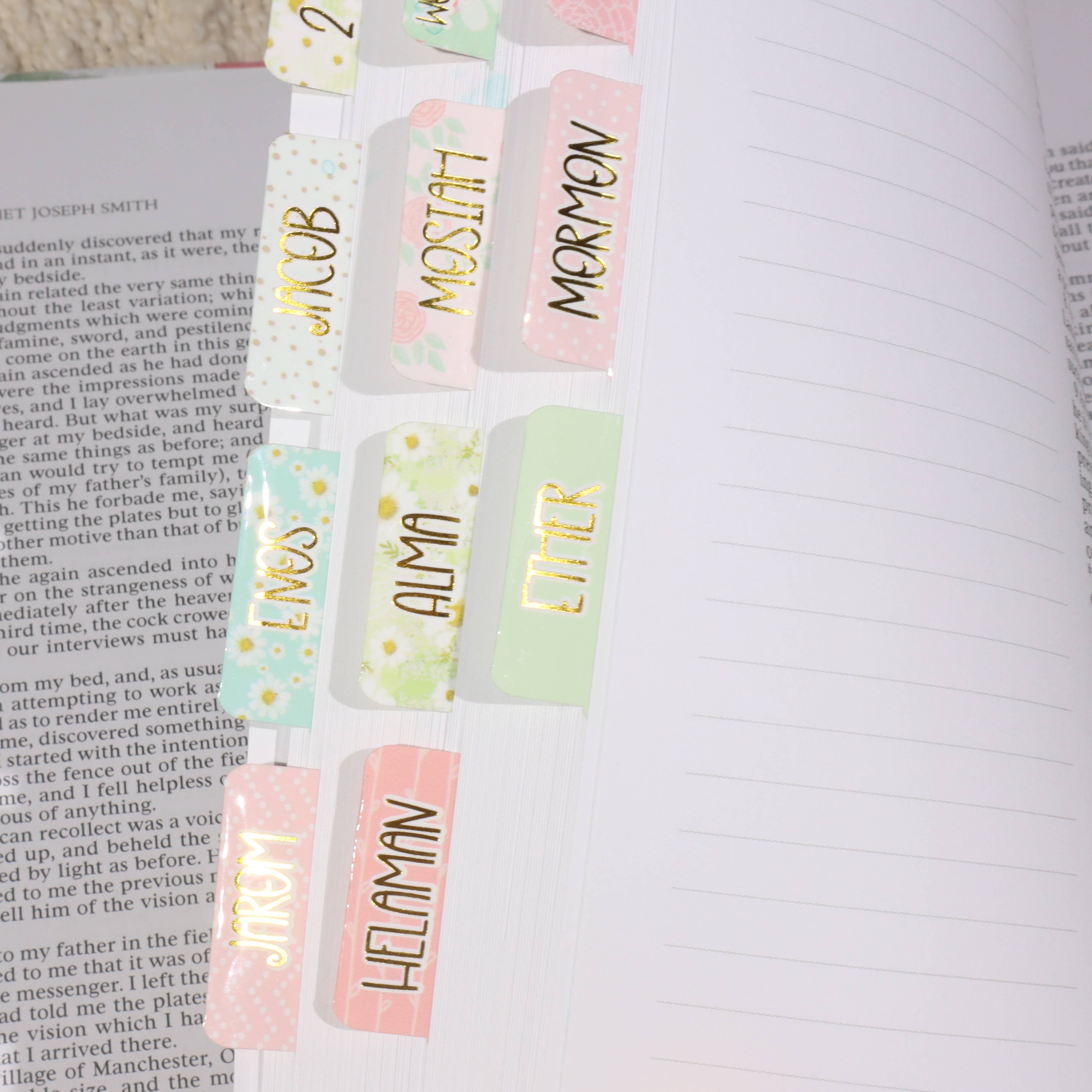 Idyllic Grace - Vente Marque-page - Tablettes dorées du Livre de Mormon Bloom with Grace1