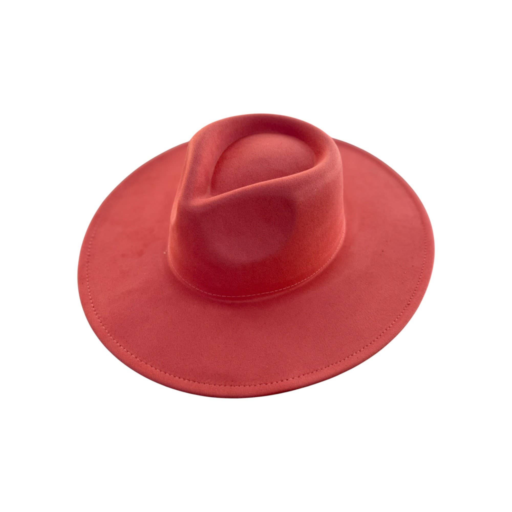 Portia Hat – Engroshandel Bucket hat - Dame – Vegansk Ruskind Bredskygget Rancher Hat12