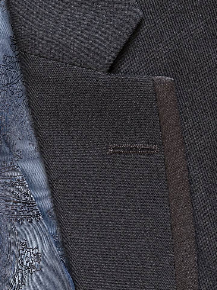 "Edge" Midnight Navy Tuxedo Jacket for wholesale by Cardi International