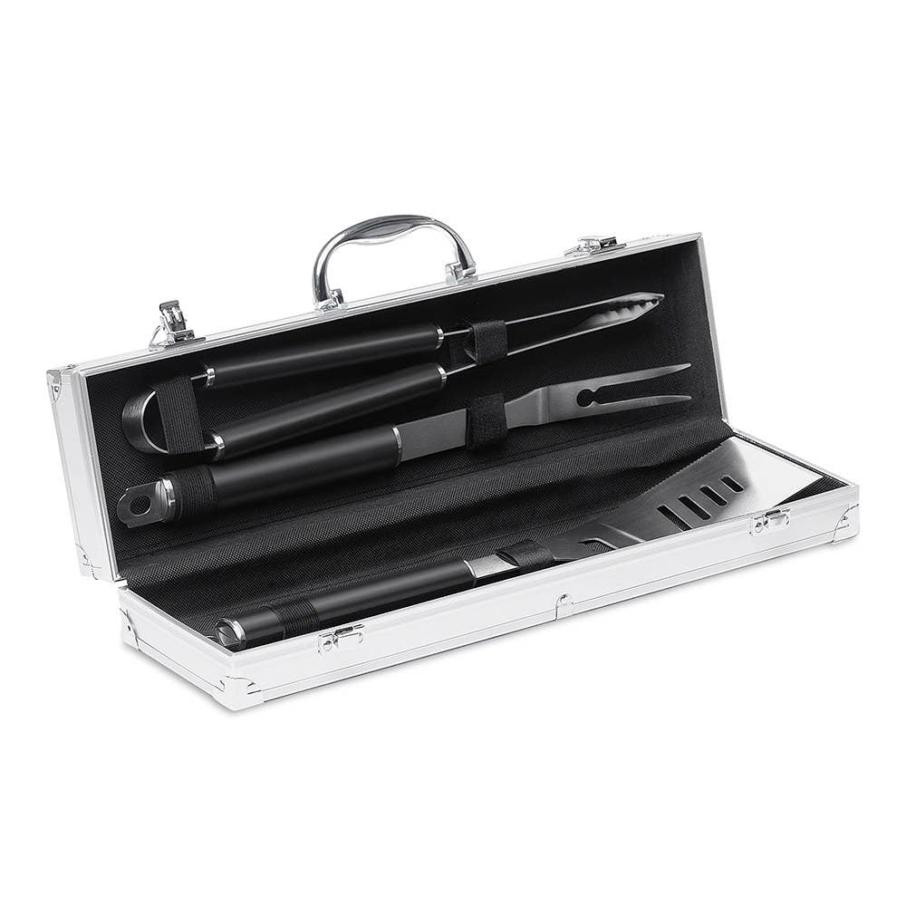 Weddingstar Inc. - Wholesale Outdoor Grill Tools - Stainless Steel BBQ Tools Grill Set - King Of The Grill1