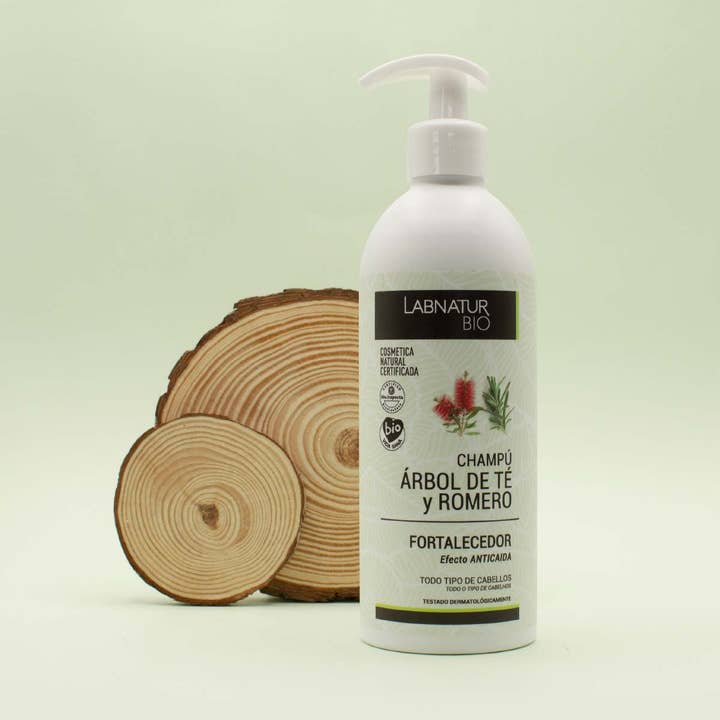 Laboratorio SYS - Wholesale Hair Shampoo - Tea Tree and Rosemary Strengthening Shampoo 450ml Labnatur Bio