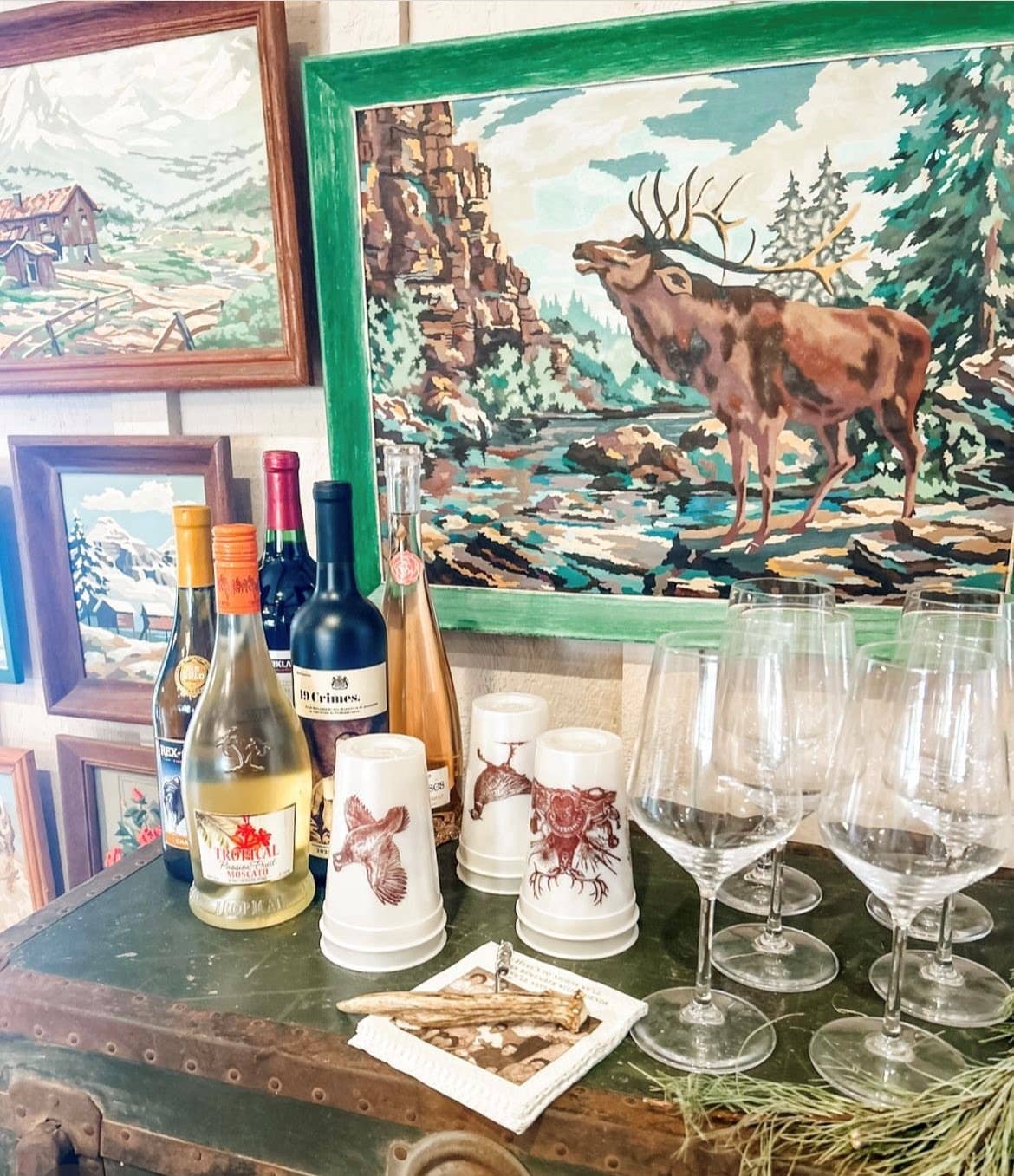 Alexa Pulitzer - Vente Gobelets jetables - Gobelets nacrés 16 oz On The Hunt2