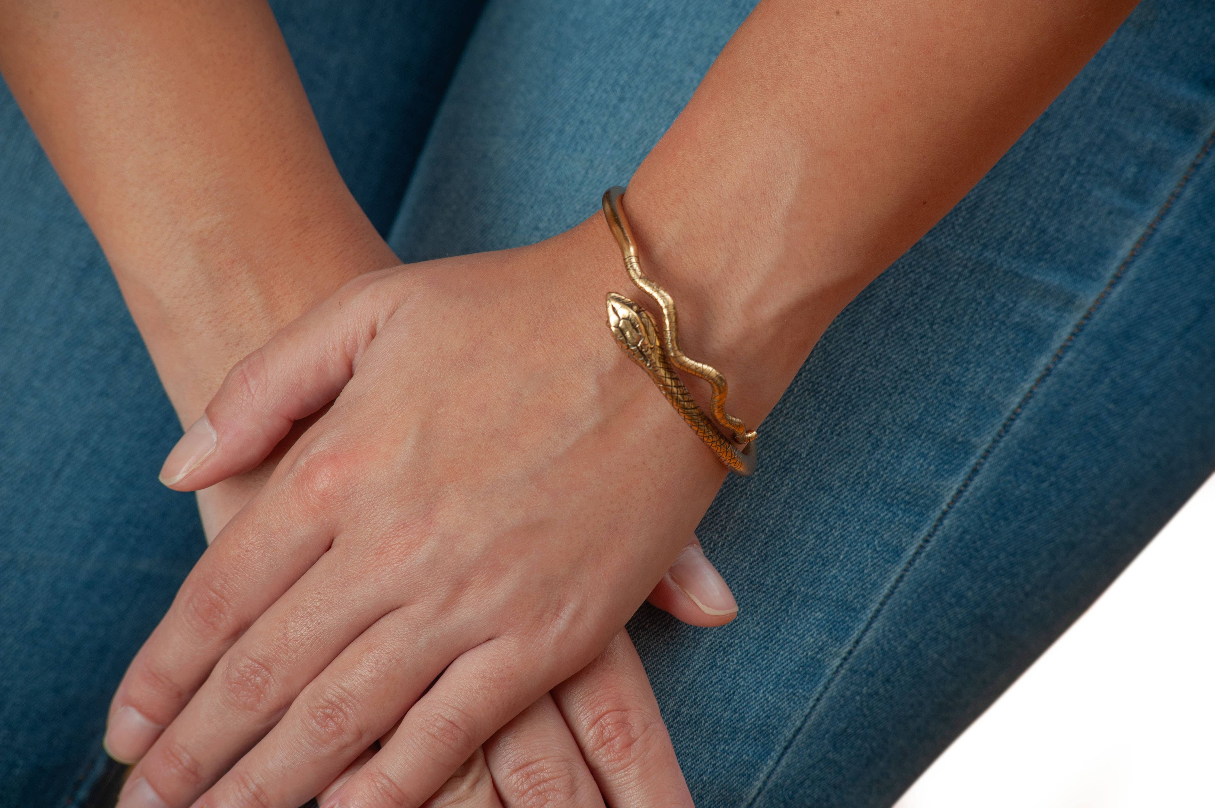 Discoveries, Inc. - Wholesale Cuff Bracelet - Egyptian Snake Cuff Bracelet - Adjustable14