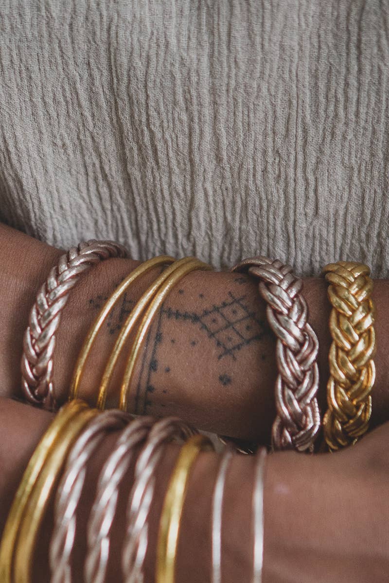 SHANSHAN - Wholesale Bangle Bracelet - Kumali Double Braided Bracelet11