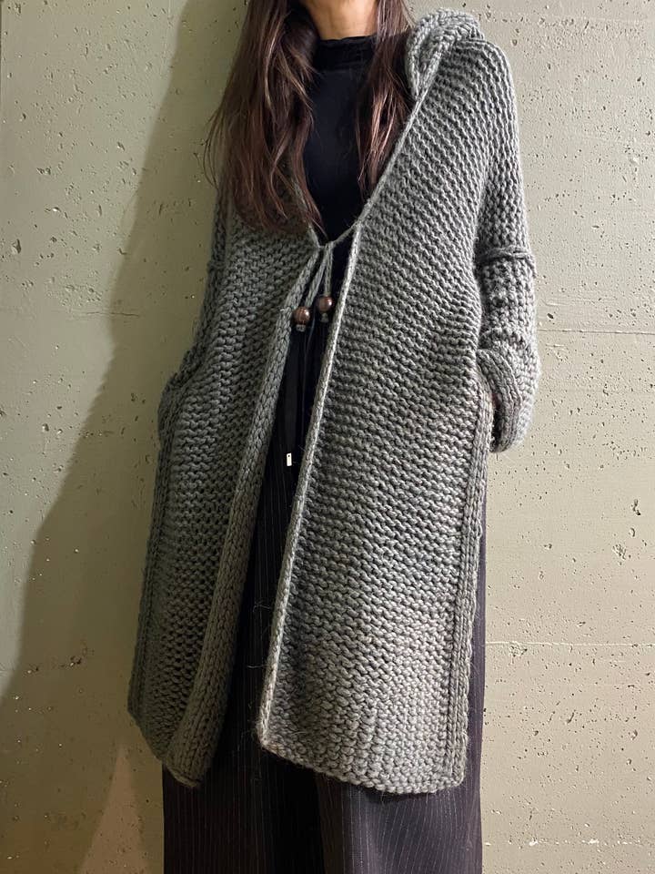 NOGOON - Vendita all'ingrosso Kimono - Donna - Kimono in alpaca e lana YUL0