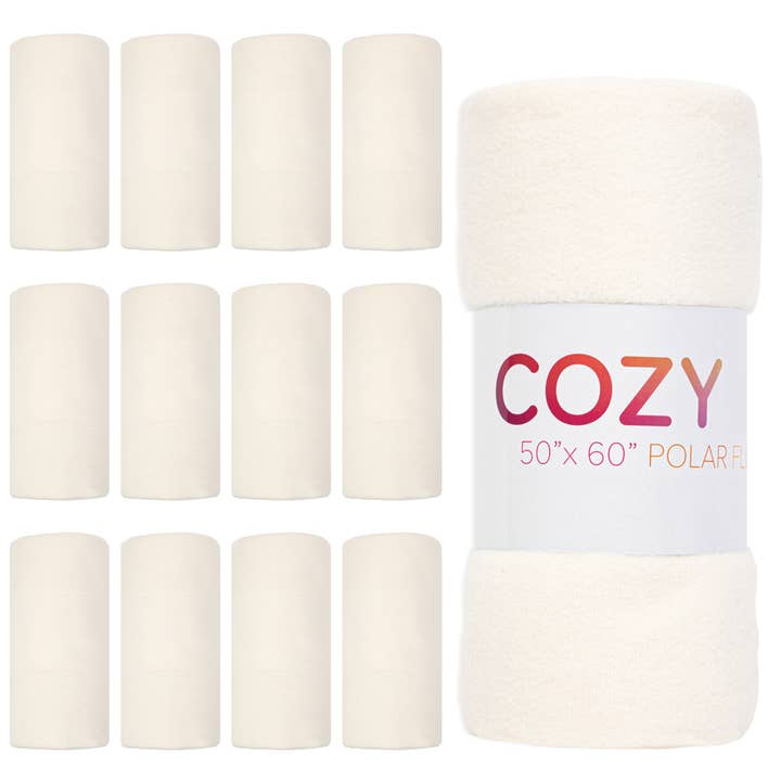 Arkwright Home - Wholesale Throw Blanket - Soft Fleece Throw Blankets, Color Options38