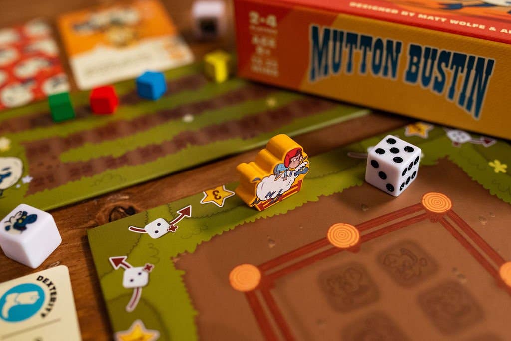 25th Century Games - Wholesale Board Game - Mutton Bustin8