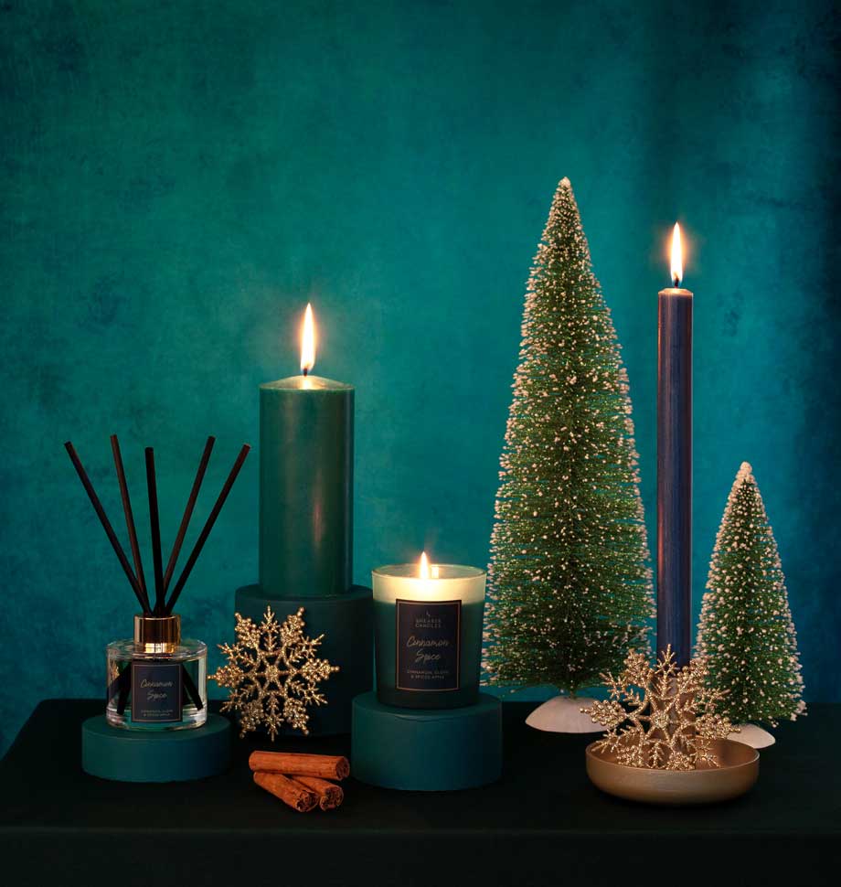 Shearer Candles - Wholesale Tapered Candle/Candlestick - Teal 8 inch Dinner Candles x 201